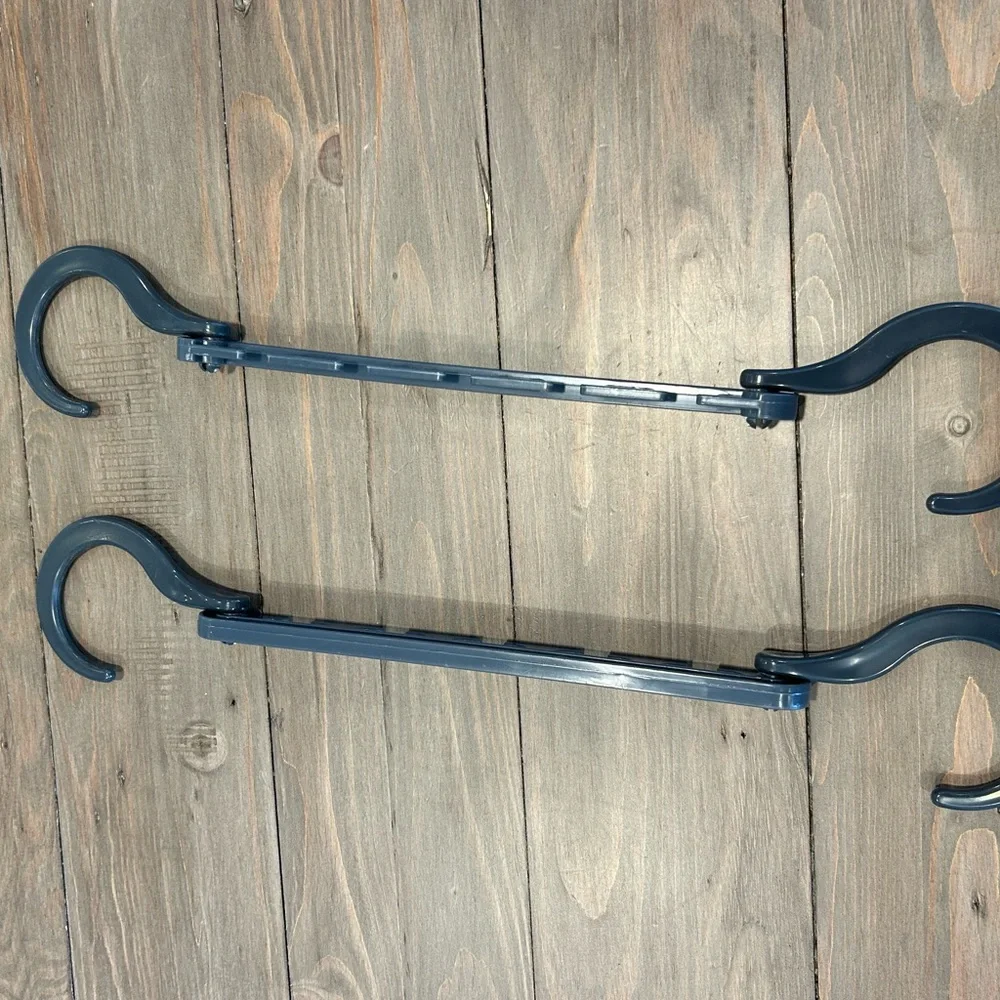 Closet hanger hooks, set of 2